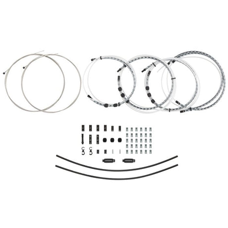 Jagwire 2x kit de cambio elite link - gris