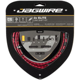Jagwire 2x kit de cambio elite link - rojo
