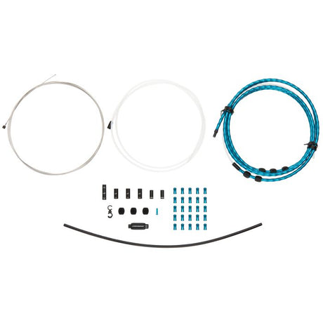 Jagwire 1x kit de cambio elite link - azul
