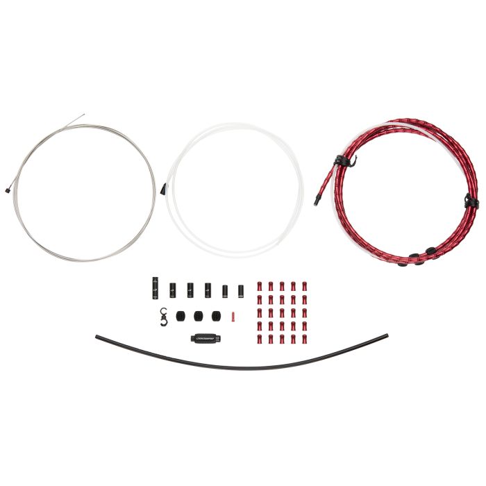 Jagwire 1x kit de cambio elite link - rojo