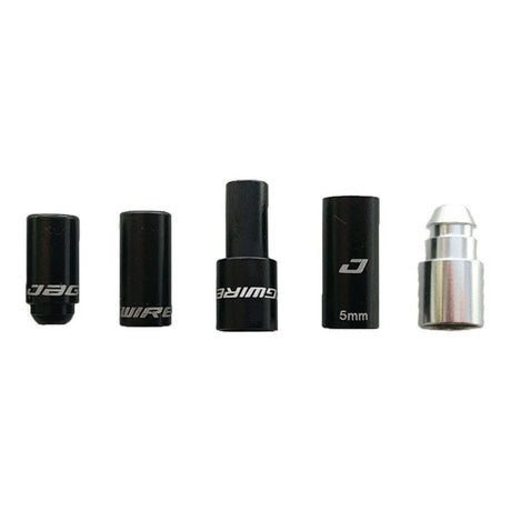 Jagwire mountain elite link pack de tapas finales de freno (12uds) - negro