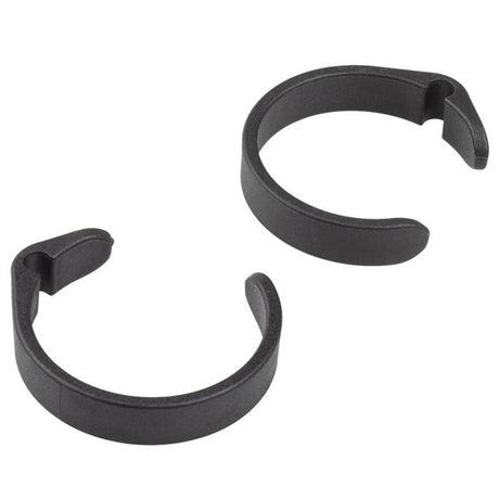 Anillo de clip Jagwire - cable de control de bicicleta eléctrica de 3,2 mm (28,00 - 31,8 mm) (4 piezas) - negro