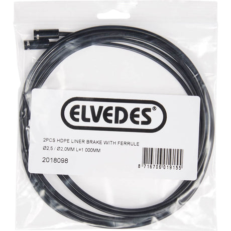 Freno de camisa Elvedes 2,5 2mm (2) 1000mm HDPE + sombrero 2018098