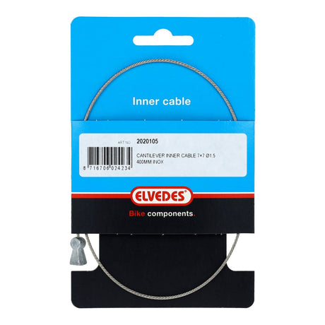 Cable interior freno Elvedes voladizo �1,5mm 400mm acero