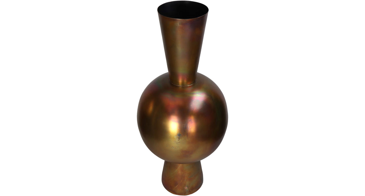 Vase bronze 30x30x70cm