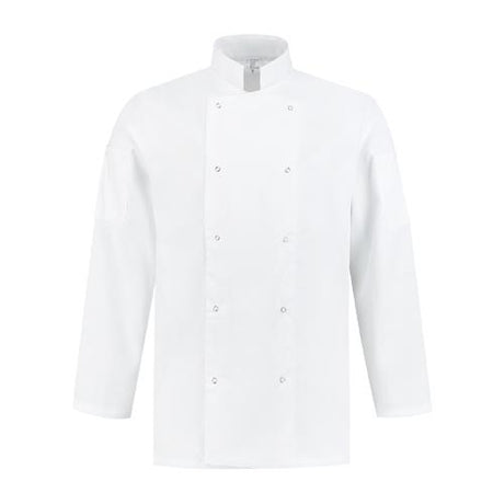 Bestex chaqueta chef poliéster algodón blanco l