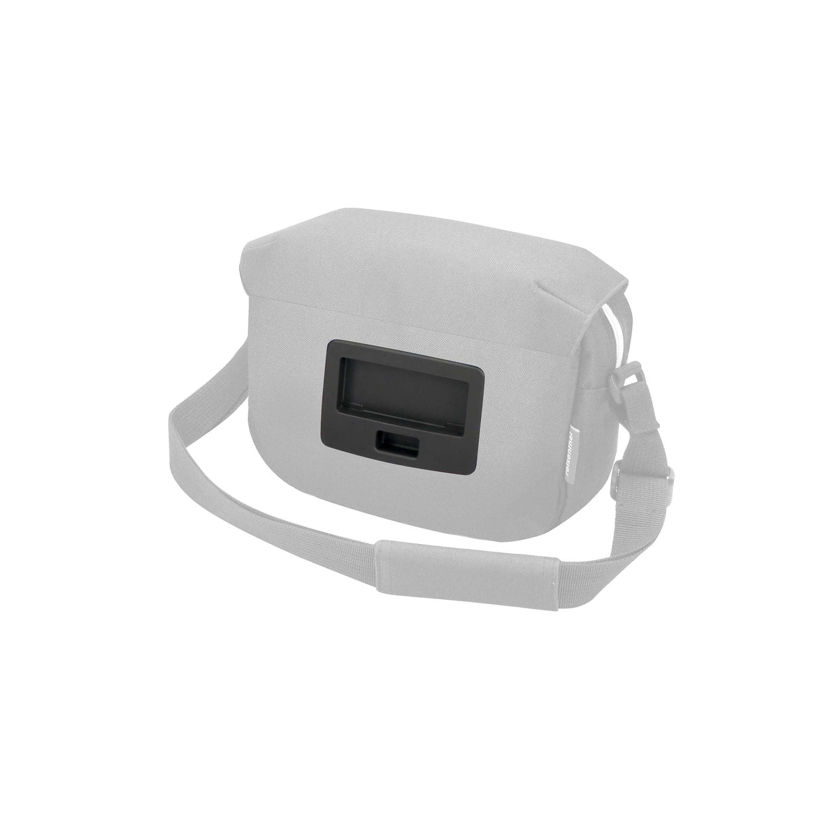 Bolsa de manillar Klickfix funbag twist gris