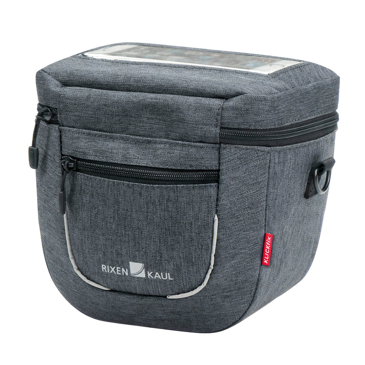 Bolsa de manillar Klickfix aventour compact city negro