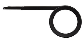 Herrmans cubrecadena slide 48t abierto - negro mate