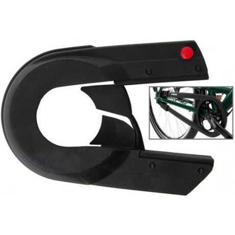 Hebie protector de cadena chainglider 30 trasero 16-22 dientes nuvinci n360 - negro