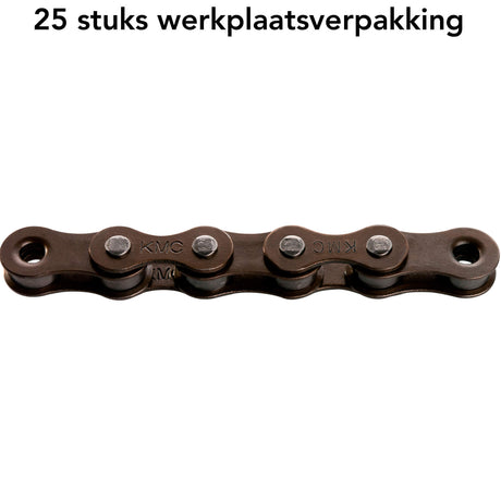 Cadena de bicicleta KMC Z1 Brown 1 8, 112 enlaces