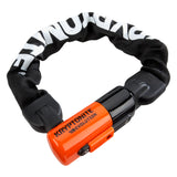 Mini candado de cadena Kryptonite Evolution 1055 – candado de cadena art-3 para bicicleta y scooter – 55 cm – acero – negro