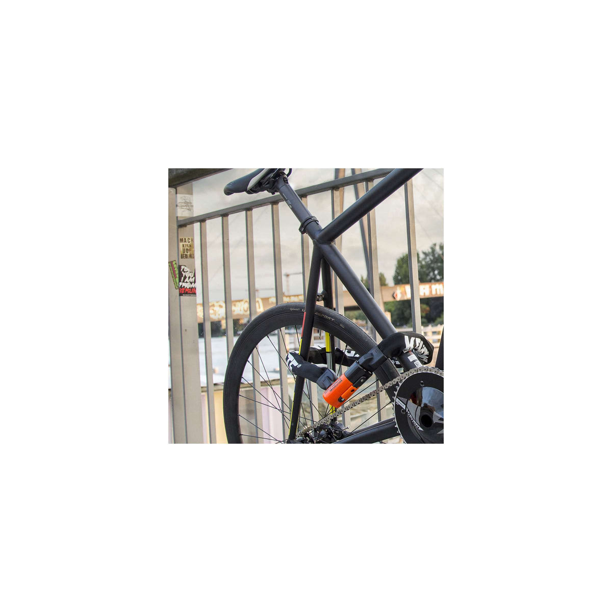 Kryptonite Evolution – candado de cadena art-3 bicicleta - bicicleta eléctrica - scooter - motocicleta - 90 cm de largo - negro