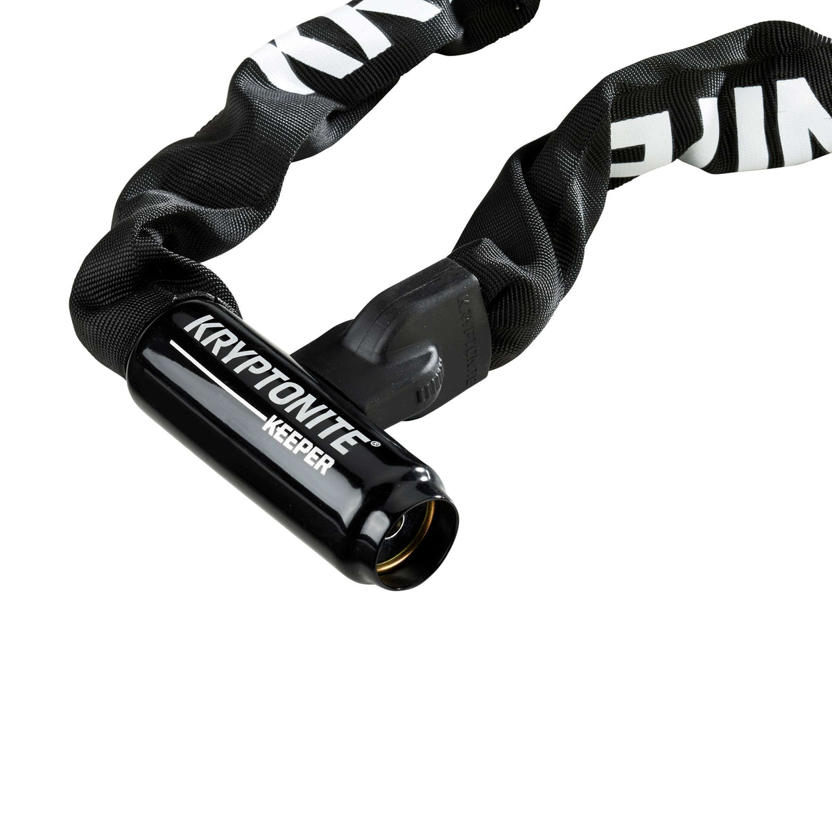 Kryptonite keeper 785 cadena con candado integrado - candado de cadena para bicicleta - candado con cadena para bicicleta eléctrica - 85 cm - acero - negro