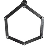 Candado plegable Kryptonite con soporte kryptolok 100 cm acero negro
