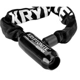 Kryptonite keeper 585 cadena con candado integrado - candado de cadena para bicicleta - candado para bicicleta con cadena bicicleta eléctrica - 85 cm - acero - negro
