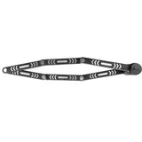 Kryptonite kryptolok 610 s candado plegable con soporte - candado plegable para bicicleta - 100 cm de largo - negro