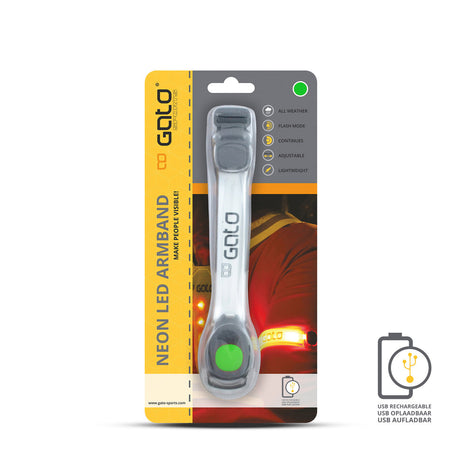 Gato Neon LED brazo luz USB verde talla única
