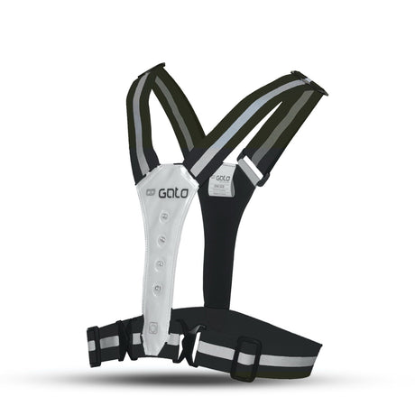 Chaleco gato safer sport led antracita talla única