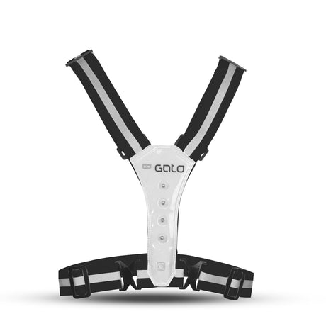 Chaleco gato safer sport led antracita talla única