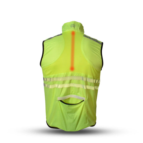Gato Windbreaker Mesh chaleco USB LED NEEONGEEL Tamaño XS