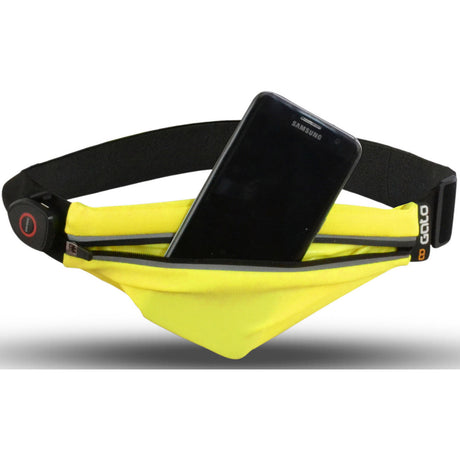 Gato sport usb led cinturón impermeable amarillo neón talla única