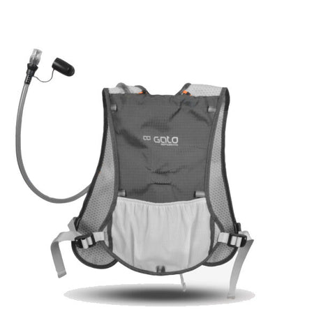 Mochila de hidratación gato 1,5l talla única gris