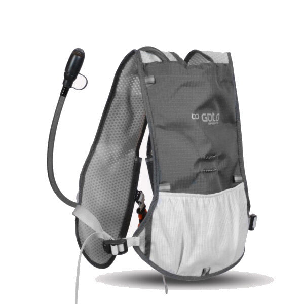 Mochila de hidratación gato 1,5l talla única gris