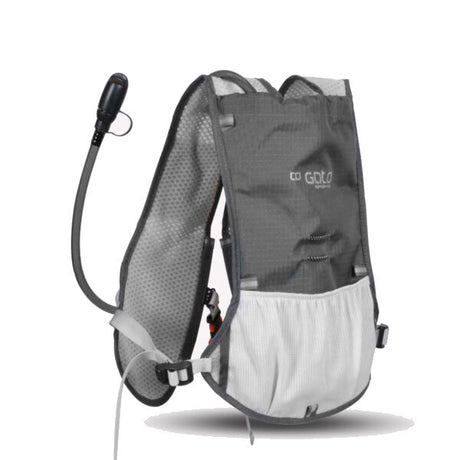 Mochila de hidratación gato 1,5l talla única gris