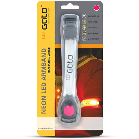 Outwet gato pulsera led usb talla única rosa neón