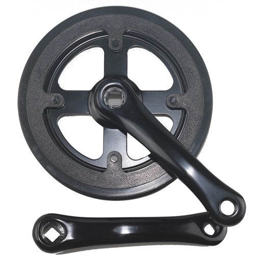 Piezas de ciclo Hulzebos b.v. Platos y bielas lasco 32d 155mm doble borde protector negro