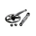 Crank set 36t 152 negro