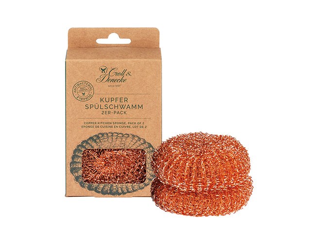 Croll Denecke Copper Kitchen Sponsjes - 2 piezas