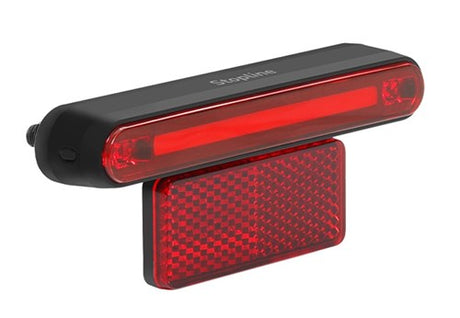 Luz trasera Qibbel union e-bike 50-80mm stopline 6-12v luz de freno