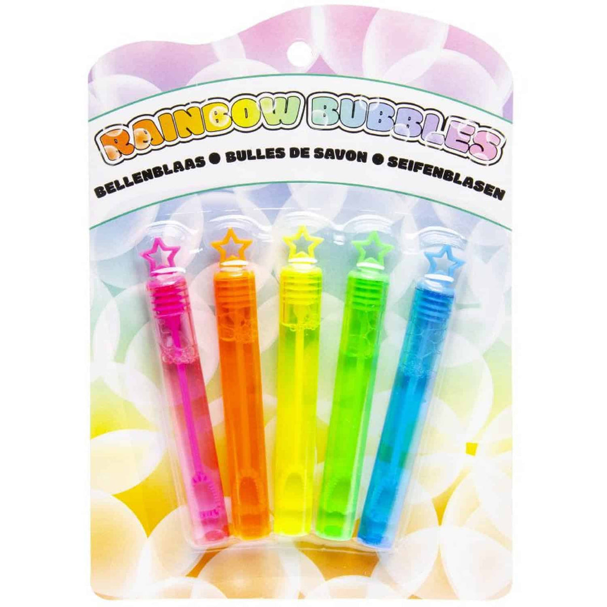 Mini soplador de burbujas arcoíris Van der Doelen