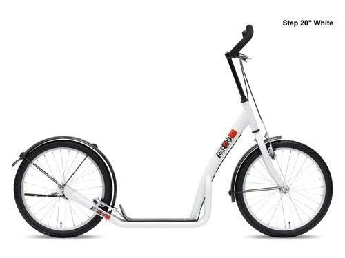 Bike2go 20 pulgadas scooter scooter blanco