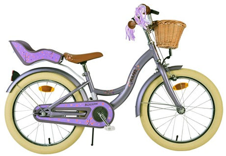 Bicicleta infantil Volare Blossom - niña - 18 pulgadas - violeta