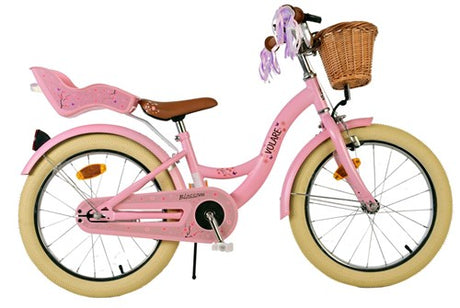 Bicicleta infantil Volare Blossom - niña - 18 pulgadas - rosa