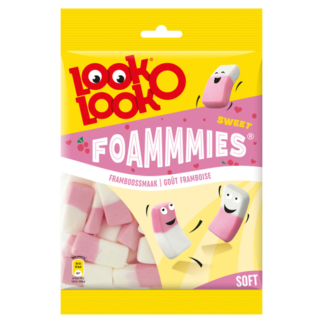 Look o look look-o-look foammmies frambuesa (12x180gr)