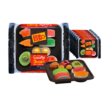 Look o look look-o-look mini sushi de caramelo (7x 100gr)