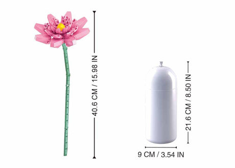 Sluban lotus juguetes de construcción para niños a partir de 10 años – juguetes de construcción modelo de construcción – caja de construcción con 254 bloques de construcción – m38‑b1101‑06
