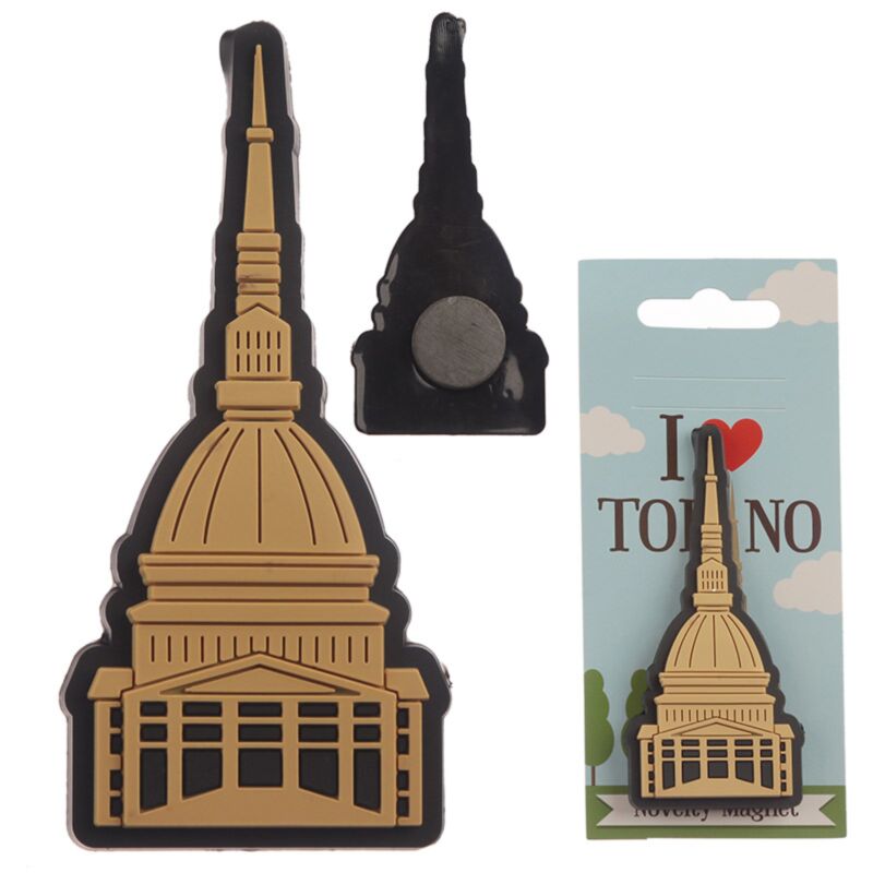 Imán de pvc torino mole corazón