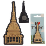 Imán de pvc torino mole corazón