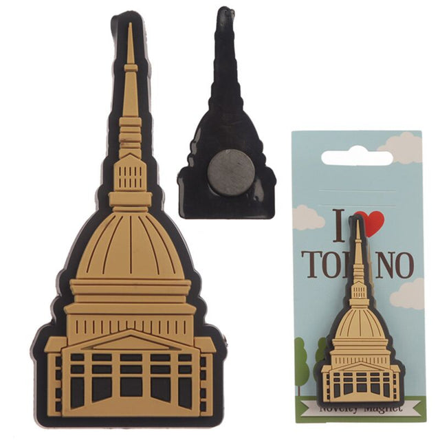 Imán de pvc torino mole corazón