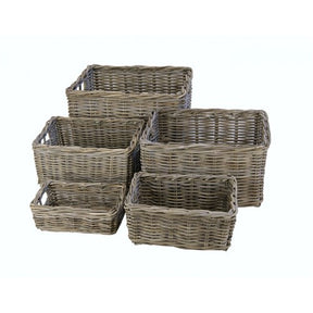 Cesta dr mimbre v-ager 35x25x15 pit gris
