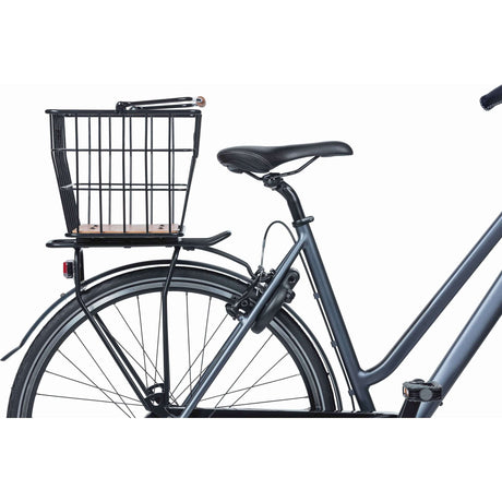 Cesta para bicicleta Basil nordland mik 23 litros 23 x 33 x 19 cm delantera y/o trasera negro marrón