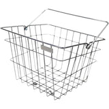 Cesta de alambre Steco vintage acero cromado