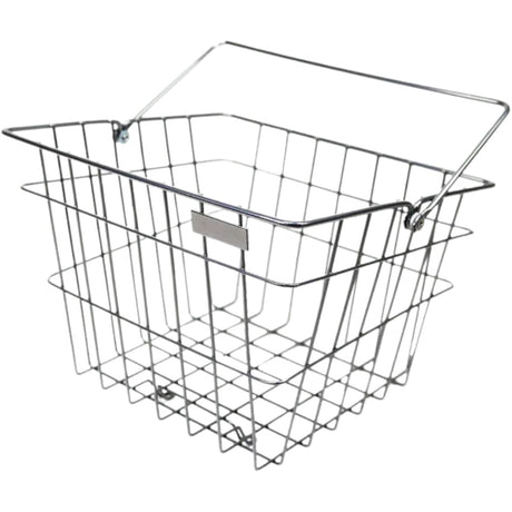 Cesta de alambre Steco vintage acero cromado