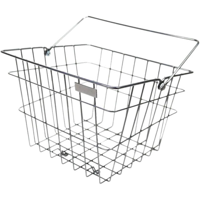 Cesta de alambre Steco vintage acero cromado