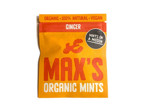Max mentas orgánicas jengibre menta - 17gr